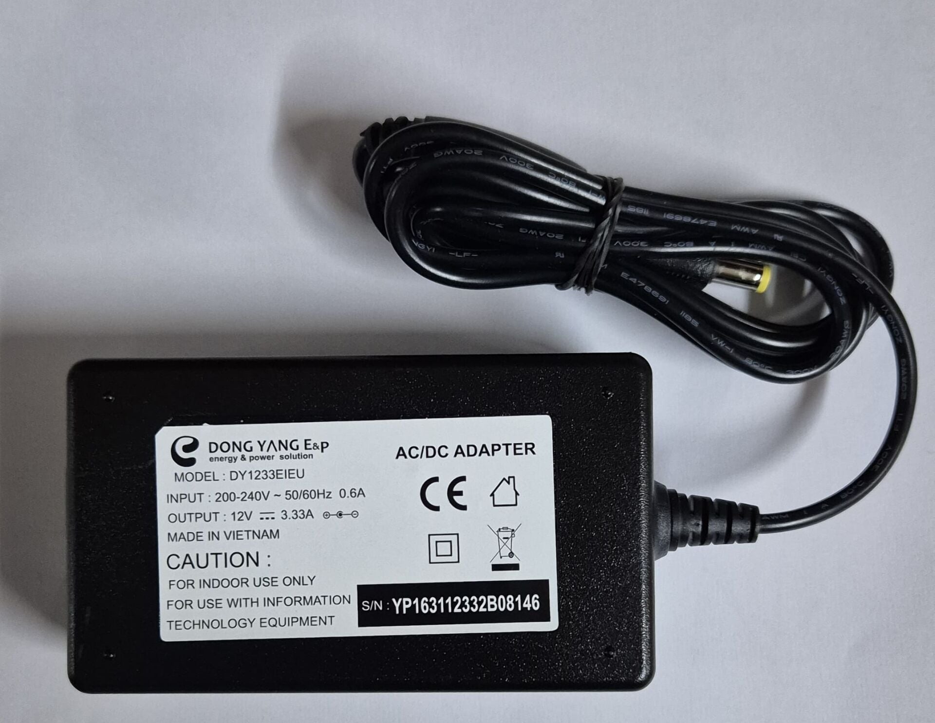 OEM DL-3A 12V 3A Güvenlik Kamera Adaptör