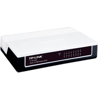TP-Link TL-SF1016D 16-Port 10/100Mbps Masaüstü/Rackmount Yönetilemez Switch