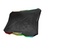 Rampage AD-RC8 SHOWY Siyah 180mm Fan 15-17 RGB Işıklı Notebook Soğutucu Stand