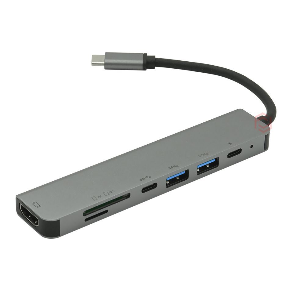 Frisby FA-7662TC USB Type-C to HDMI, USB 3.0, SD/TF Kart Okuyucu 5-in-1 Çoklayıcı Hub