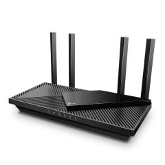 TP-Link Archer AX55 AX3000 Wi-Fi 6 802.11ax Dual Band 3000 Mbps Gigabit WAN 4x Gigabit LAN USB 3.0 MU-MIMO OFDMA HomeShield Siyah Router