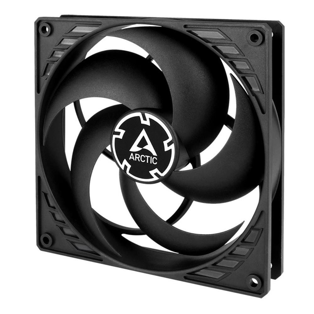 ARCTIC AR‑ACFAN00125A P14 PWM PST 140 mm Siyah Siyah Kasa Fanı – 200‑1700 RPM PWM Sharing Technology, 72.8 CFM, 2.40 mmH₂O Statik Basınç, Sıfır RPM Modu, Fluid Dynamic Bearing, 6‑Yıl Garanti