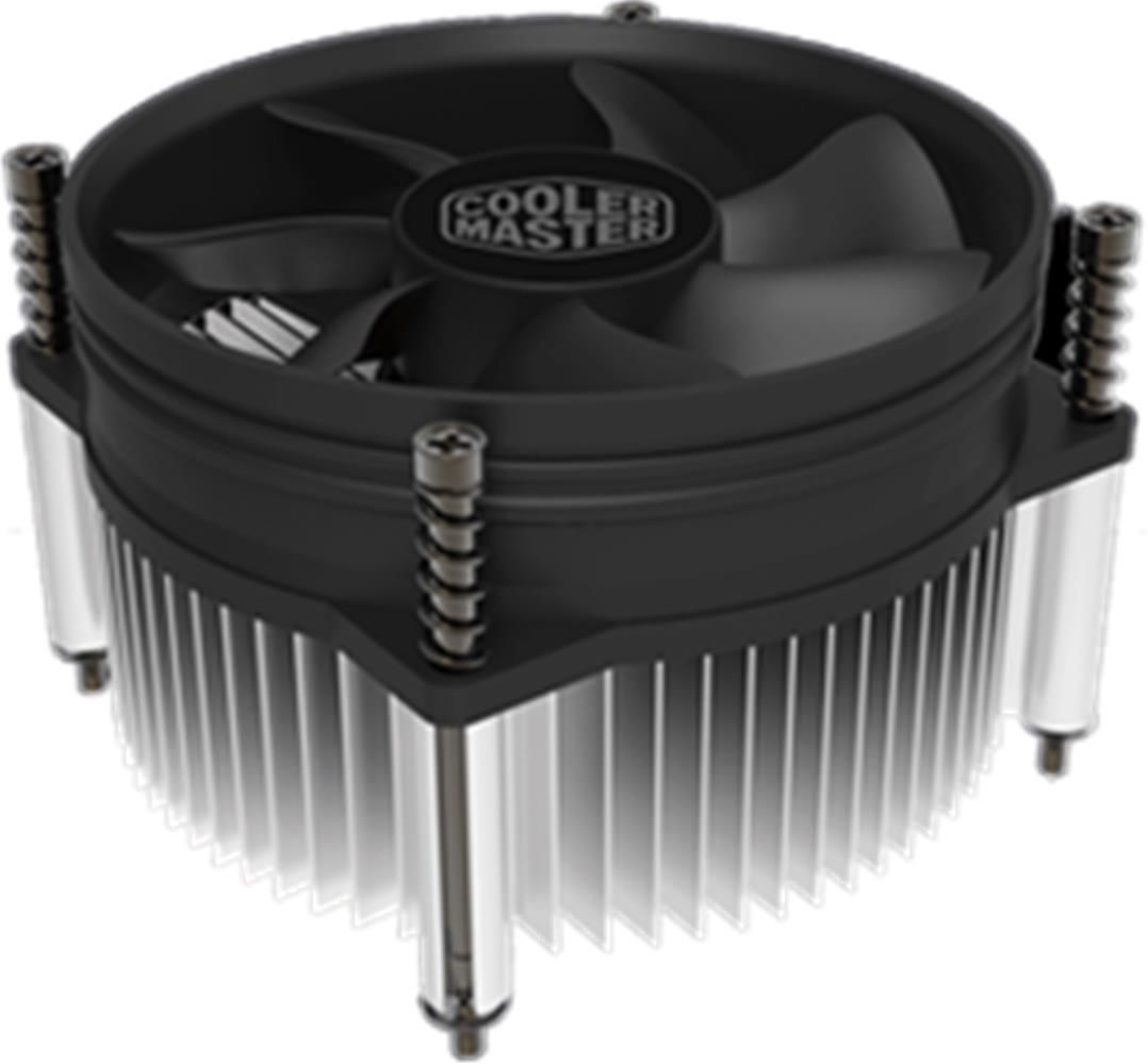 Cooler Master I50 LGA1700 92 mm Fan CPU Soğutucu RR‑I5A7‑22PK‑B1 Intel LGA 1700 Uyumlu Süper İnce 60.8 mm Alüminyum Fins 40.87 CFM Hava Akışı 26.8 dBA Sessiz Fan