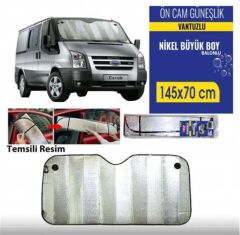 Carub Güneşlik Ön Cam 145x70 Cm Vantuzlu 4954506
