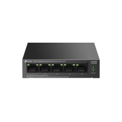 TP-LINK LS105GP 4 Port Gigabit + 1 Port RJ45 Uplink PoE 65W 250 Metre PoE Mesafesi Metal Kasa Switch