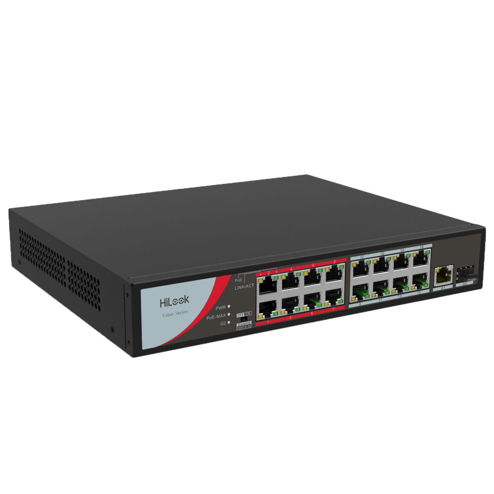 HiLook NS-0326P-230(C) 24Port 10/100 PoE+1x10/100/1000 RJ45+1xSFP Switch