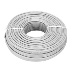 S-link SL-CT4100 4+1 2×0,50 mm (22 × 0,18 mm CCA) Folyo Ekranlı Lüks 100 m CCTV Kablo