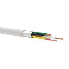 S-link SL-CT4100 4+1 2×0,50 mm (22 × 0,18 mm CCA) Folyo Ekranlı Lüks 100 m CCTV Kablo