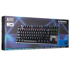 Altec Lansing ALGK8404 Siyah-Gümüş BLUE SWITCH Rainbow 87 Tuşlu Mekanik Gaming Klavye