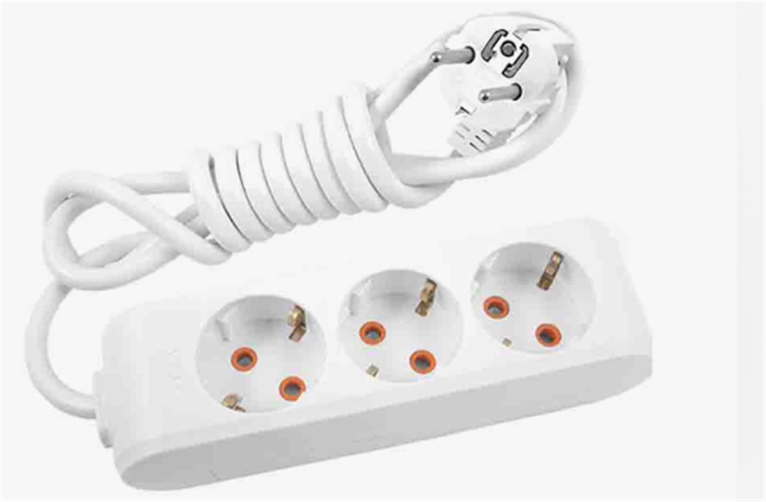 Viko Multi-Let Vm33 3lü 3mt Topraklı Kablolu (90113303)