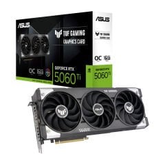 ASUS TUF Gaming GeForce RTX 5060 Ti OC Edition 16GB GDDR7 128-Bit Ekran Kartı (TUF-RTX5060TI-O16G-GAMING)