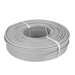 S-link SL-CT2100 2+1 2x0.50 mm² (16x0.18 CCD) Folyolu Lüks CCTV Kamera Kablosu 100 Metre