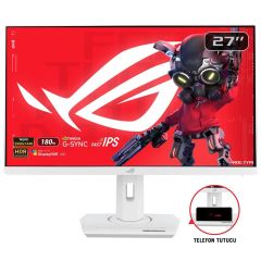 Asus 27'' ROG Strix XG27ACS-W 180Hz OC 1ms GTG HDMI DP USB-C Beyaz Gaming Monitör