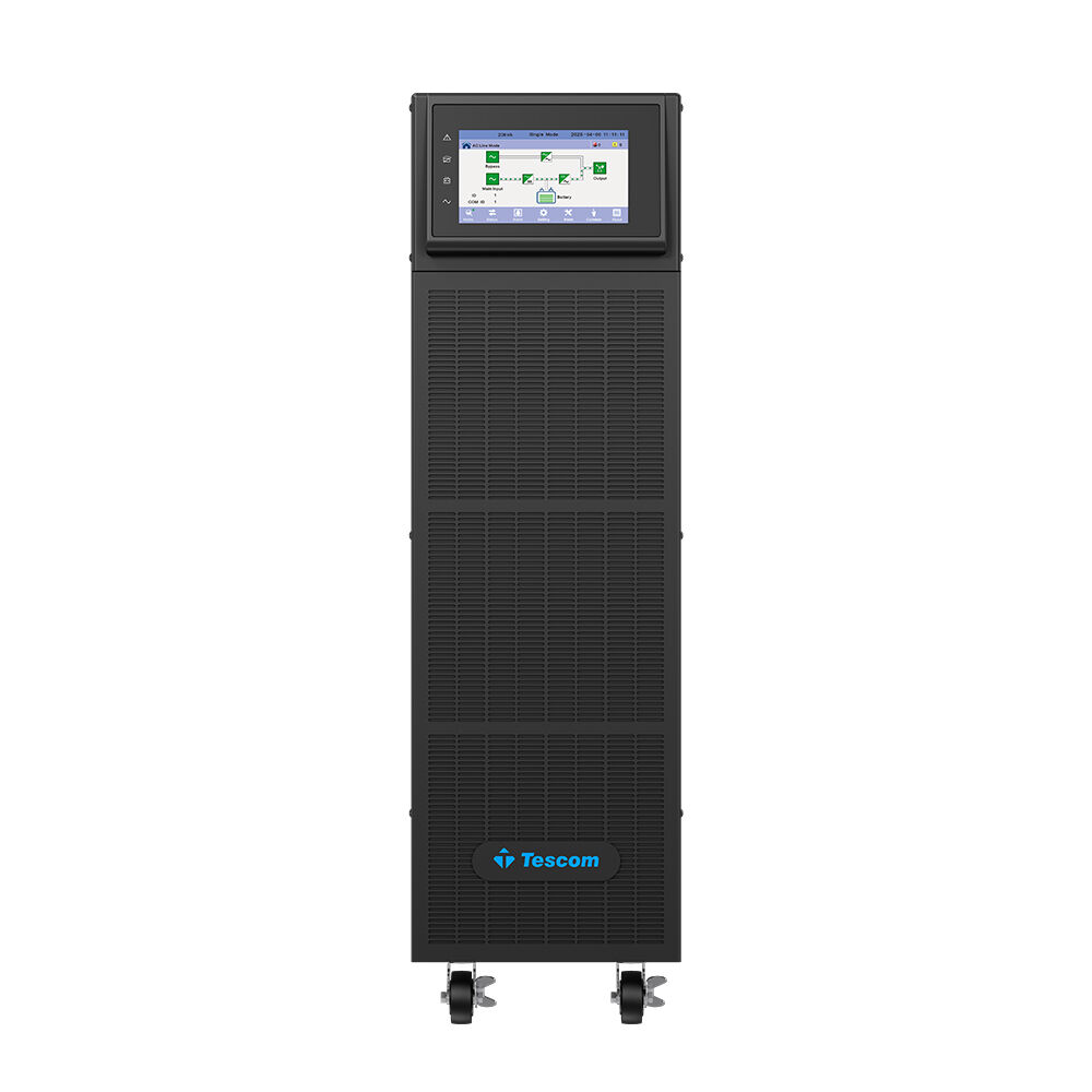 TESCOM Teos+ 20 kVA 3F/1F (40 x 7AH)  5/10dk Online UPS