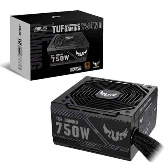 ASUS TUF GAMING 750B-P 750W 80+ Bronze Power Supply ATX Güç Kaynağı Gaming PSU 120mm Sessiz Fanlı Aktif PFC Koruma Devreli