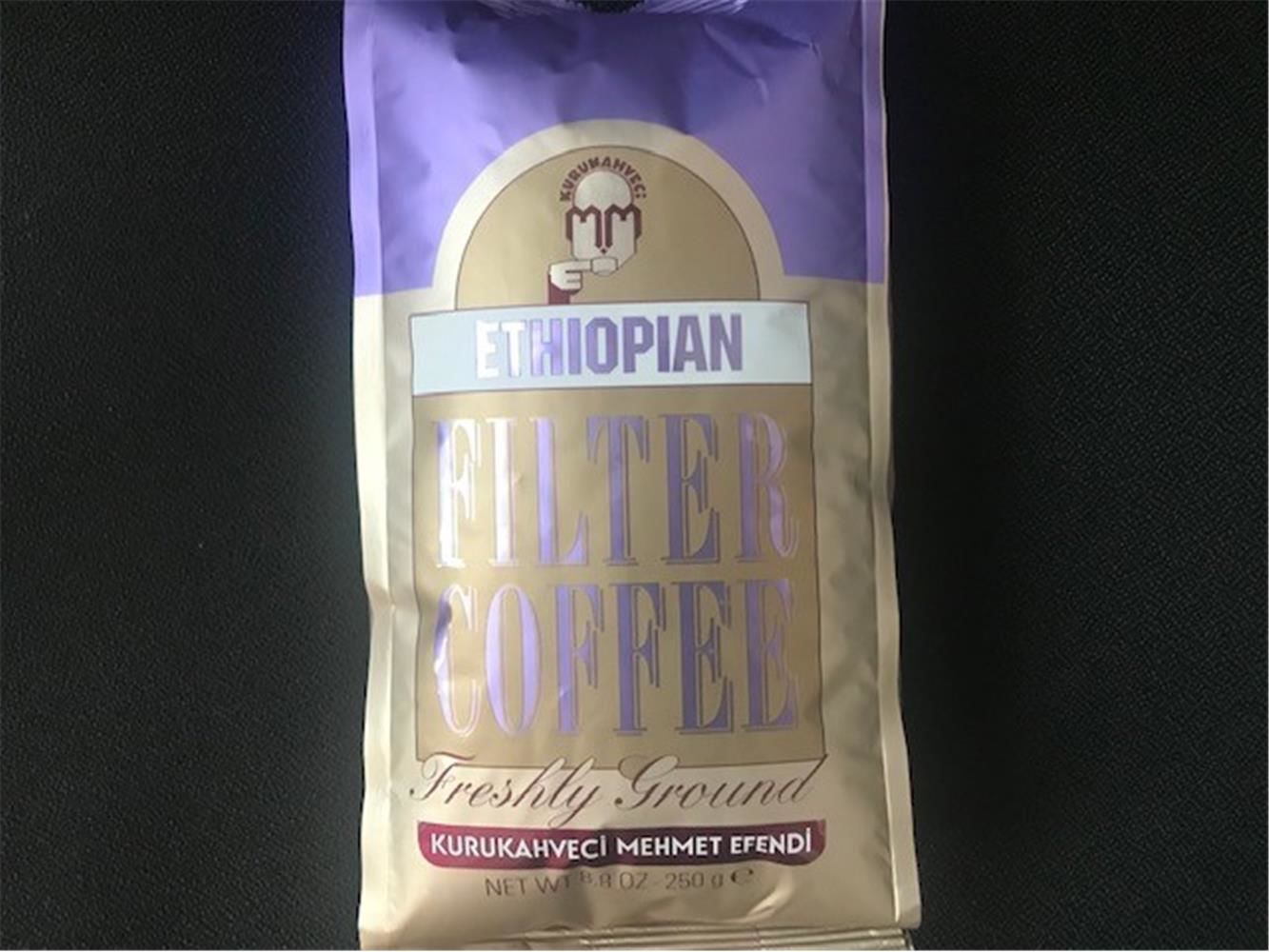 Kurukahveci Mehmet Efendi Ethiopian Filtre Kahve 250 g (Öğütülmüş)