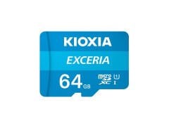 KIOXIA 64GB EXCERIA MICRO SDHC UHS-1 C10 100MB/sn