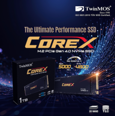 TwinMOS 1TB M.2 PCIe Gen4 NVMe SSD 5000/4800 MB/s TLC 3D NAND Dahili Yüksek Hızlı SSD Depolama