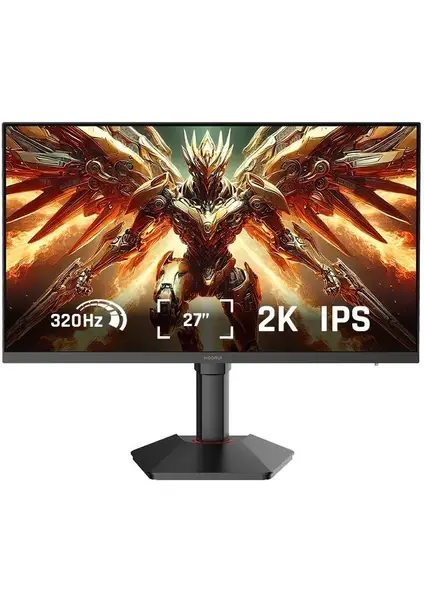Koorui 27'' G2721E IPS Gaming 320Hz 2K Monitör Siyah 1ms