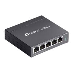 TP-LINK Omada DS105GP 4×Gigabit PoE+ + 1×Gigabit Uplink, 65W PoE, Metal Kasa, Yönetilemez()