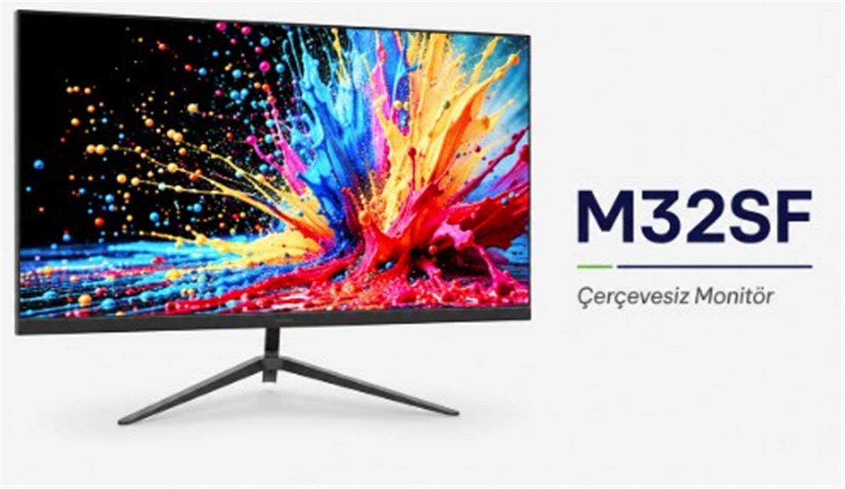 Ttec M32SF 32'' VGA + HDMI FHD Çerçevesiz Led Monitör