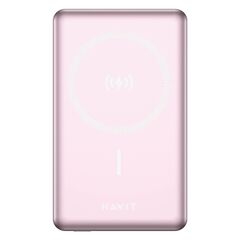 HAVIT PB5203 MAGESAFE 10.000MAH POWERBANK PEMBE