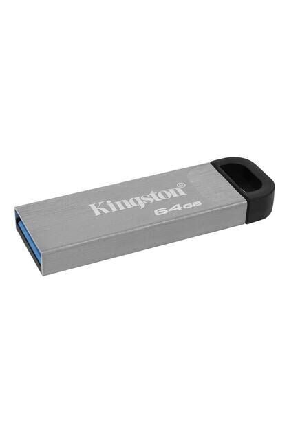 Kingston DTKN-64GB 64GB DataTraveler Kyson 200MB-s Metal USB 3.2 Gen 1 Flash Bellek