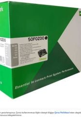 Lexmark 500Z (50F0Z00) Siyah Orijinal Görüntüleme Ünitesi (Drum Unit)