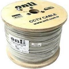 Ersan ER‑5001 CU 2+1 (1×0,50 mm² koaksiyel + 2×0,50 mm² besleme) 500 metre CCTV Kamera Kablosu