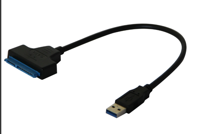 QPort Q-SU3 USB 3.0 to SATA 2.5” HDD/SSD Çevirici Adaptör Kablo SATA USB Dönüştürücü