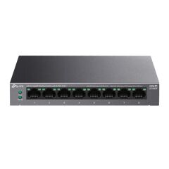 TP‑LINK LS108GP 8 Port Gigabit PoE+ 62W Extend Mode (250m) Metal Kasa Switch – Yönetilemez