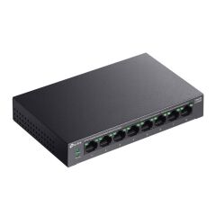 TP‑LINK LS108GP 8 Port Gigabit PoE+ 62 W Extend Mode (250 m) Metal Kasa Switch – Yönetilemez