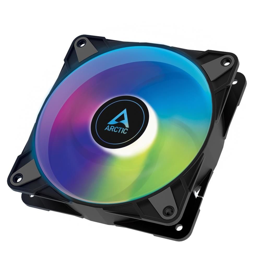 ARCTIC ACFAN00231A P12 PWM PST A‑RGB 0 dB 120 mm Siyah Kasa Fanı – 12 A‑RGB LED, PWM PST, Sessizlik Modu