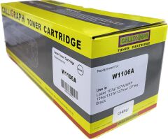 Calligraph HP W1106A (106A) Uyumlu Chipli Muadil Siyah (Black) Toner - 1.000 Sayfa