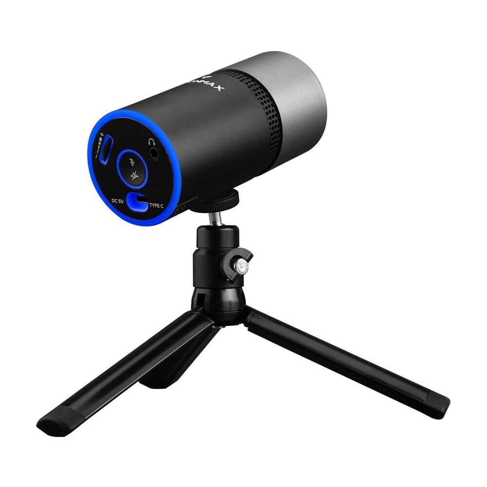 Thronmax M8 Pulse Siyah USB 96kHz 24-bit Aktif Gürültü İptal (ANC) Profesyonel Kondenser Yayıncı Mikrofonu