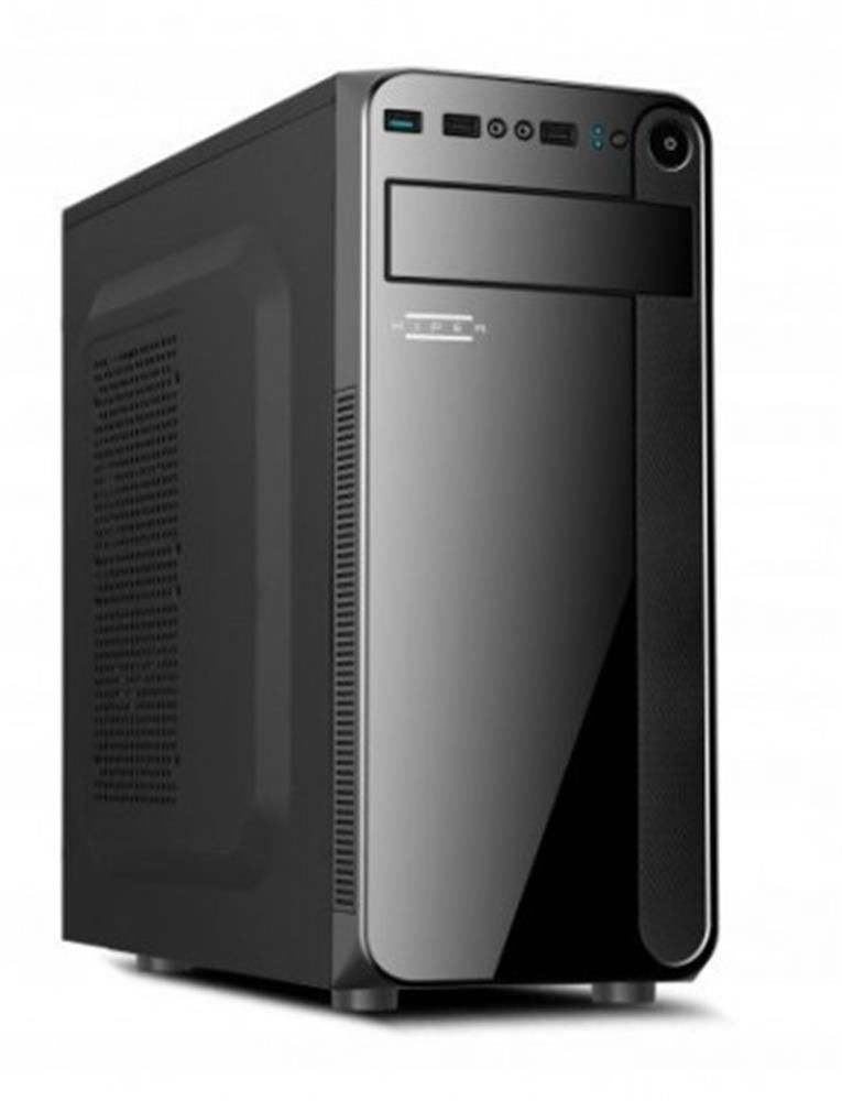 Hiper K‑730 300W 12 cm Fan Mini ATX Siyah Kasa (Mini‑ATX / Micro‑ATX / ATX Uyumluluğu, 300 W PSU Dahil, 12 cm Fan, USB 2.0)