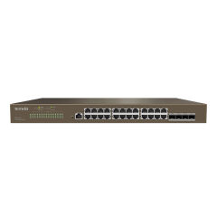 TENDA TEG5328F 24GE Port, 4xSFP L3 Yönetilebilir Switch