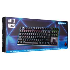 Altec Lansing ALGK8404GR Siyah-Gümüş RED SWITCH Rainbow 87 Tuşlu Mekanik Gaming Klavye