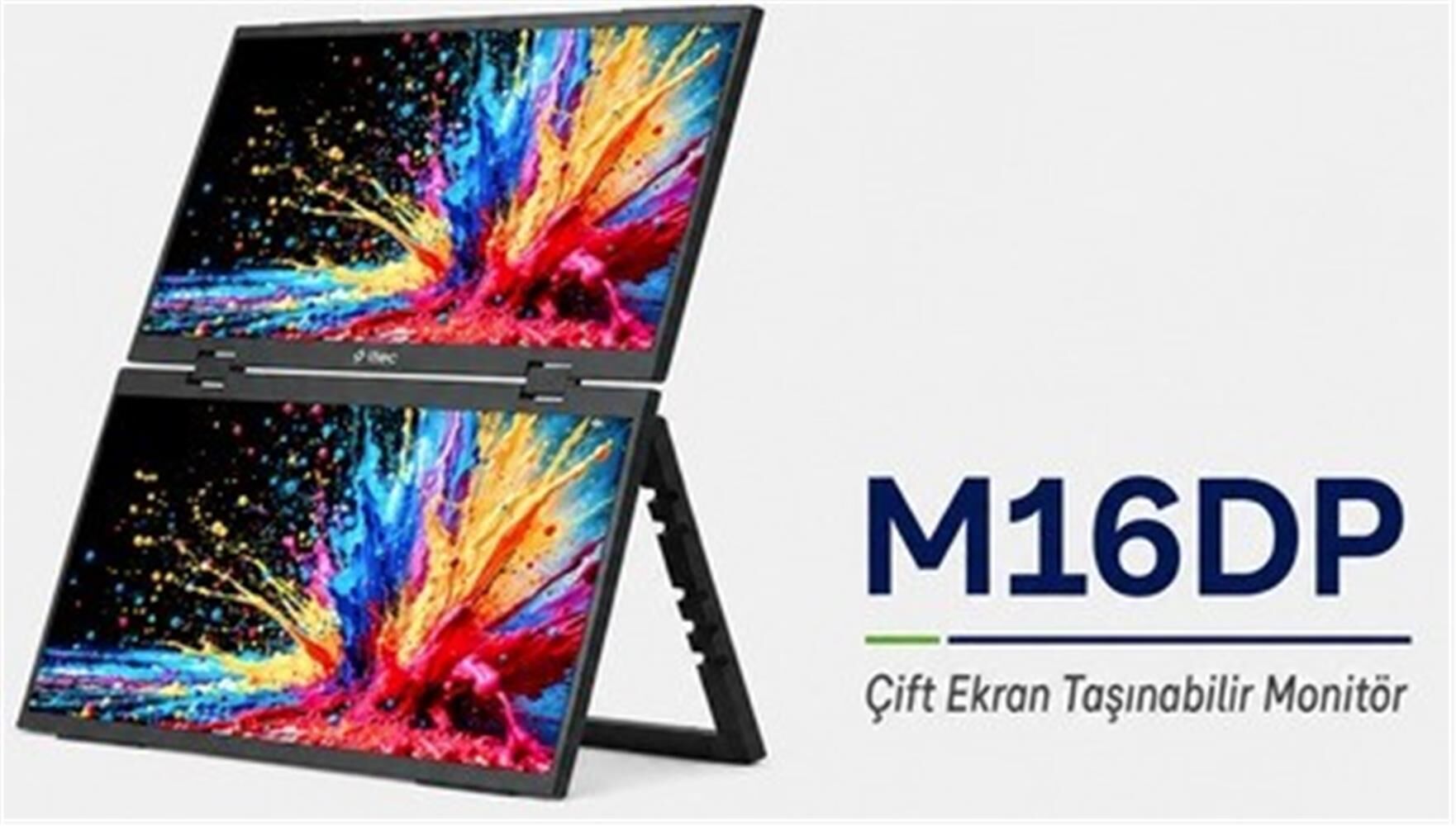 Ttec M16DP 16'' FHD Çift Ekran Taşınabilir Led Monitör