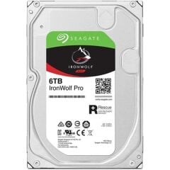 Seagate IronWolf Pro 6TB 7200RPM 256MB Ön Bellek 3.5'' SATA 3 NAS Sabit Disk (ST6000NT001)