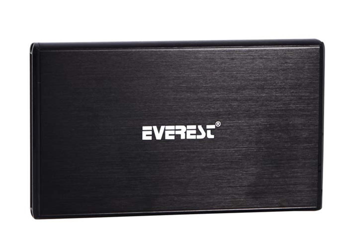 Everest HDC-127 2.5'' SATA USB 2.0 Siyah Taşınabilir HDD Kutusu
