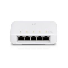Ubiquiti UniFi Switch USW‑Flex 5 Port Gigabit Yönetilebilir PoE+ Switch, Compact/Wall‑Mount Destekli