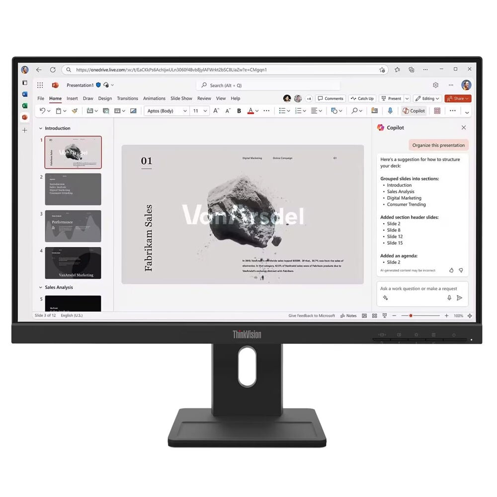 Lenovo E22-40 64C9MAR6TK 21.5'' Pivot Monitör 6ms 100Hz