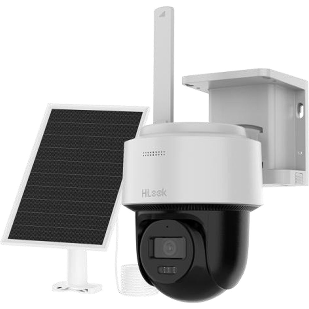 HiLook IPC-CFSP4/4G 4MP 4G SolarGüneş Panelli Bullet Güvenlik Kamerası