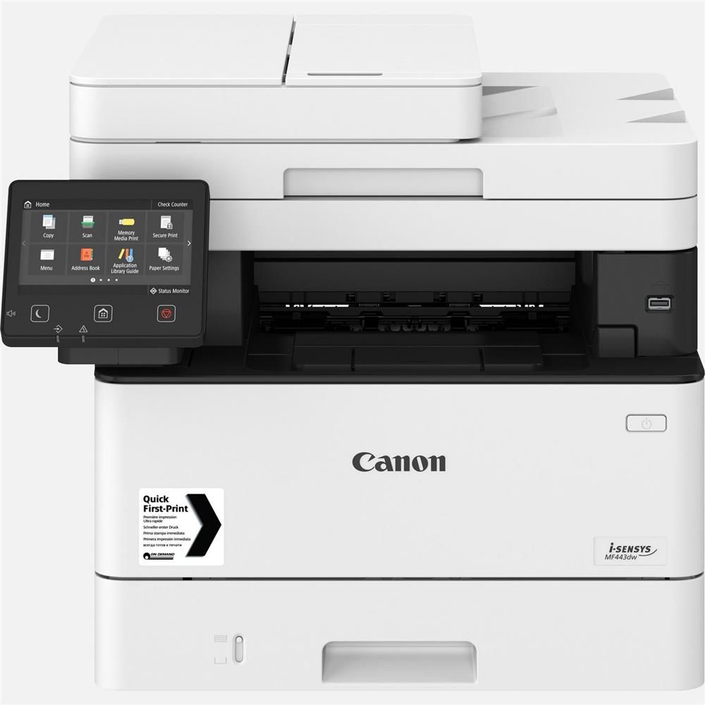 Canon MF553DW Mono Çok Fonksiyonlu Lazer Yazıcı-Tarayıcı-Fotokopi-Faks