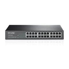 TP-Link TL-SF1024D 24-Port 10/100 Mbps Masaüstü/Rackmount Rack Tipi Metal Kasa Switch