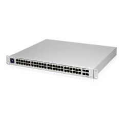 Ubiquiti UniFi Switch USW PRO 48 POE 48 Port Gigabit Yönetilebilir + 4×10 Gbps SFP Uplink, 600 W PoE+, 1U Rackmount