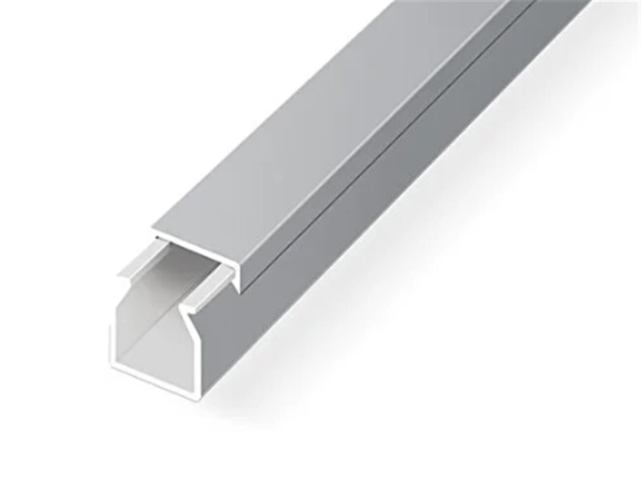 Mutlusan Sidem 16x16 mm Kendinden Yapışkanlı Koyu Ceviz Desenli PVC Kablo Kanalı