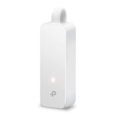 Tp‑Link UE300C USB Type‑C 3.0 – RJ45 Gigabit Ethernet Adaptör 10/100/1000 Mbps, USB‑C to Gigabit Ethernet Çevirici (RTL8153), Katlanabilir & Taşınabilir, Tak & Çalıştır (Windows/macOS/ChromeOS/Linux)