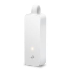 Tp‑Link UE300C USB Type‑C 3.0 – RJ45 Gigabit Ethernet Adaptör 10/100/1000 Mbps, USB‑C to Gigabit Ethernet Çevirici (RTL8153), Katlanabilir & Taşınabilir, Tak & Çalıştır (Windows/macOS/ChromeOS/Linux)